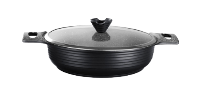 تصویر تابه دو دسته گرانیتی سایز 28 دسینی مدل VENETO